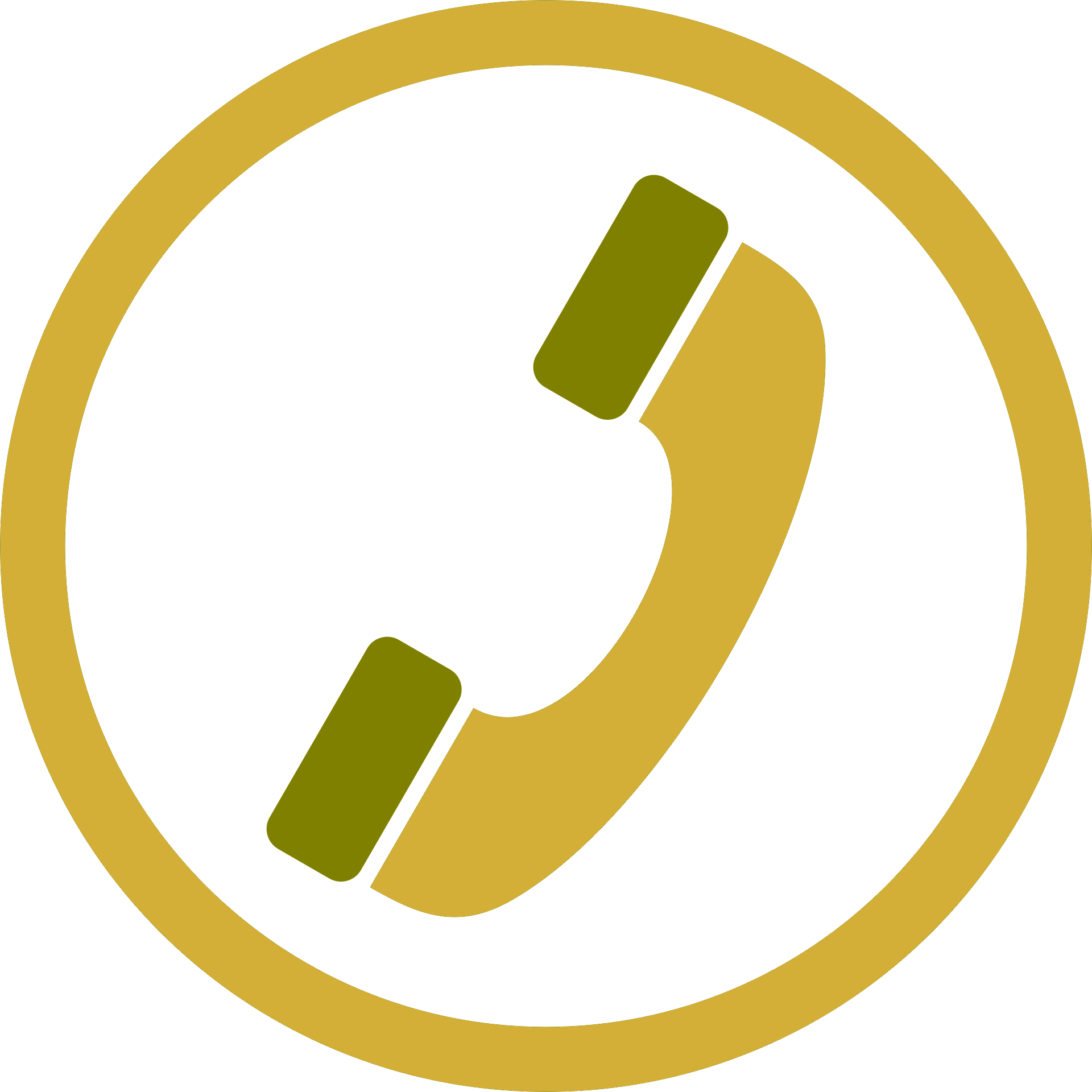 Symbolischer Telefonh�rer